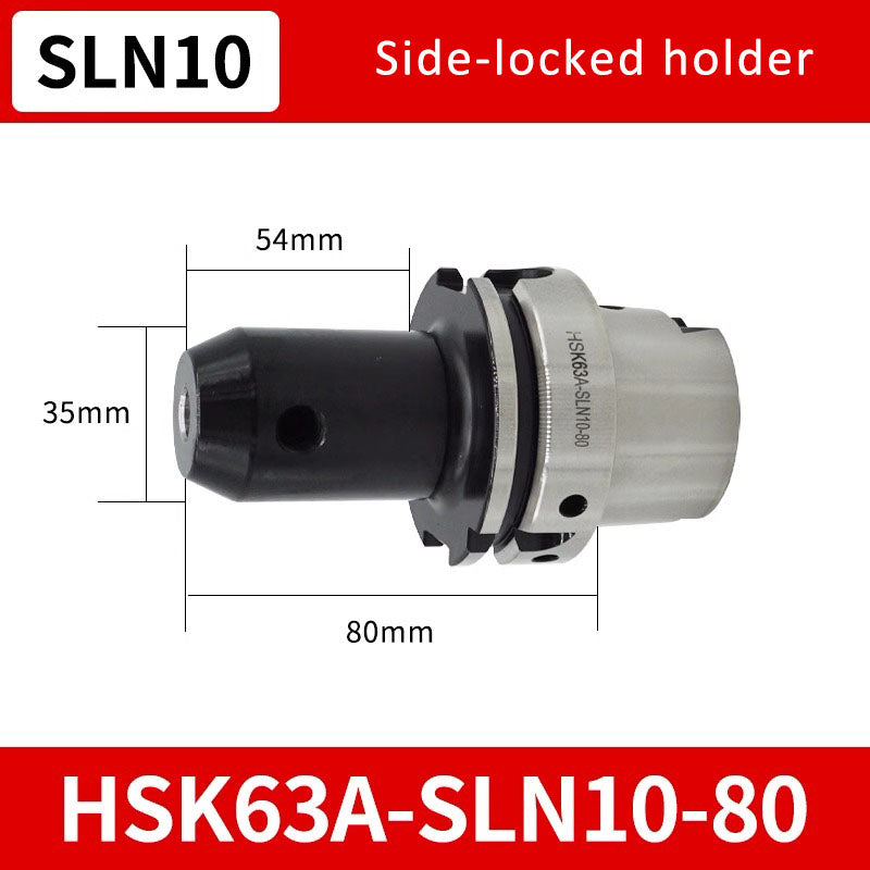 10005 HSK63A-SLN25 32 Side-fixed high-speed toolholder U-drill CNC toolholder High-precision balanced toolholder Shandong Denso Pricision Tools Co.,Ltd.
